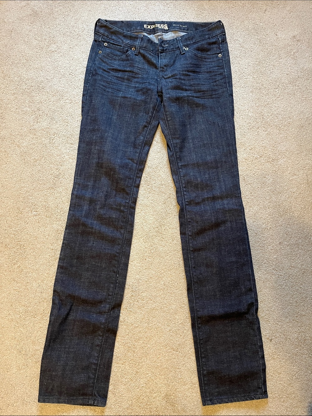 Express Zelda 4 Straight Leg/Skinny Jeans